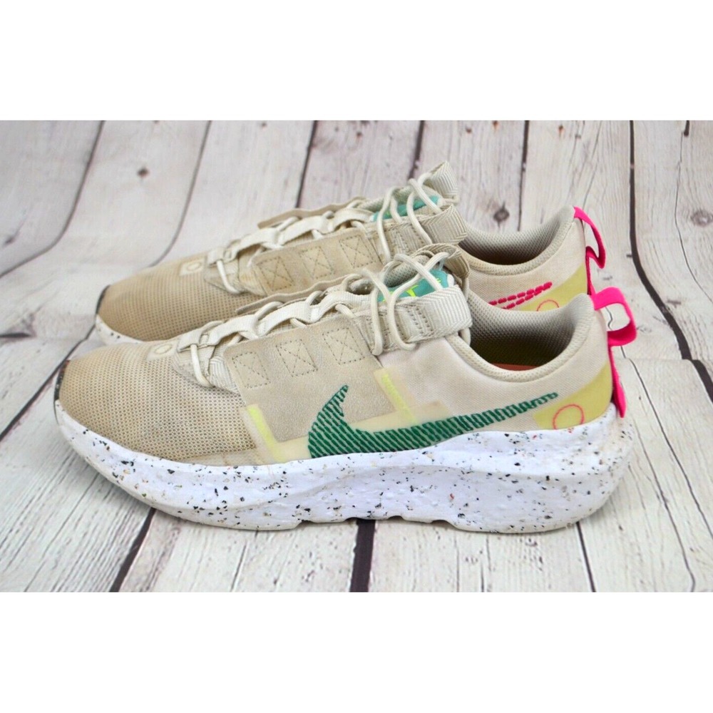 NIKE Women's  Crater Impact Running Shoes SIZE 10 Phantom Malachite CW2386-004